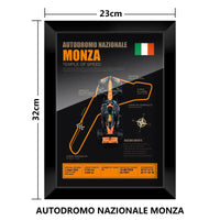 F1 Frame - McLaren MCL38 - Lando Norris #4 | Various Tracks | Formula 1 gift (With Car) - EdgeFollow