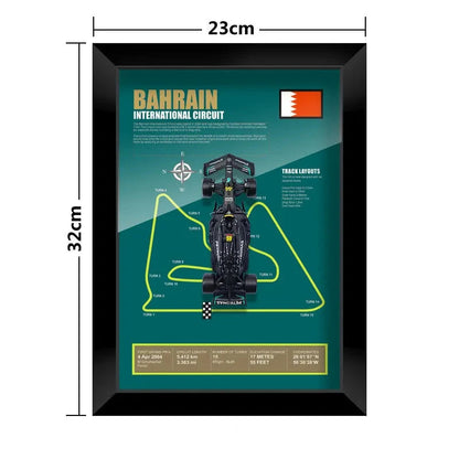 F1 Frame - Mercedes Benz W14 - Lewis Hamilton #44 | Various Tracks | Formula 1 gift (With Car) - EdgeFollow