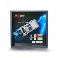 Wide Acrylic Display Case for LEGO Time Machine (77256)
