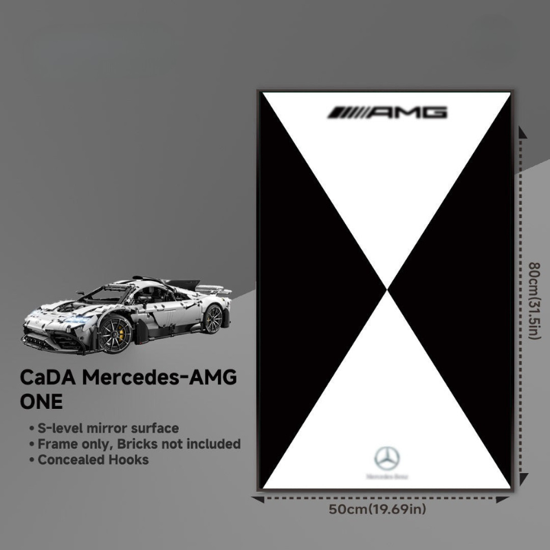 Car Display Wall Frame for CaDA Mercedes-AMG ONE - EdgeFollow