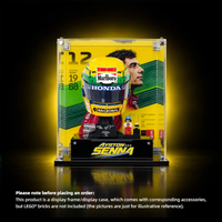 Acrylic Display Case for LEGO® Editions Ayrton Senna Helmet (43024)