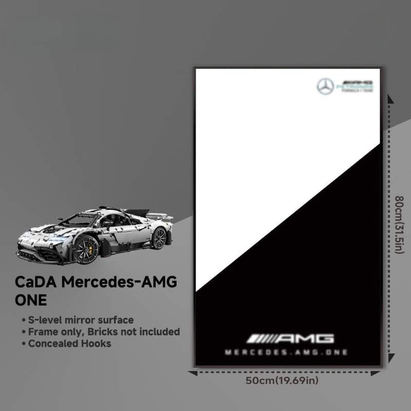 Car Display Wall Frame for CaDA Mercedes-AMG ONE - EdgeFollow