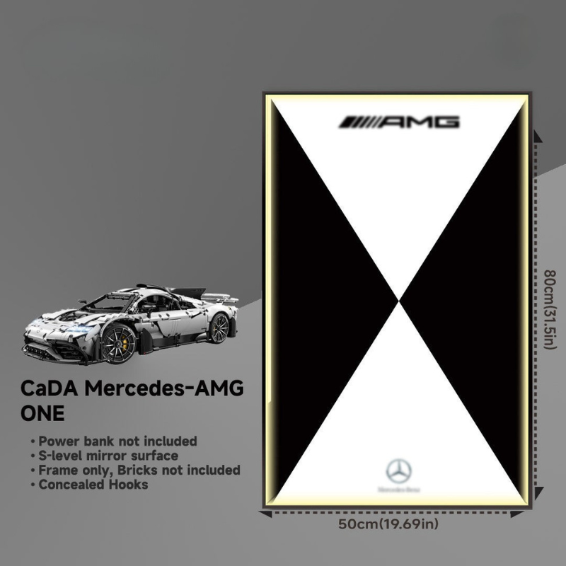 Car Display Wall Frame for CaDA Mercedes-AMG ONE - EdgeFollow