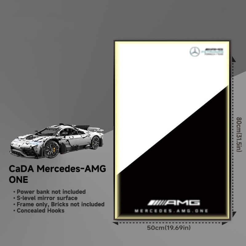 Car Display Wall Frame for CaDA Mercedes-AMG ONE - EdgeFollow