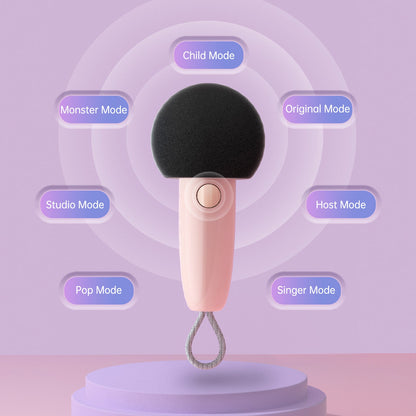 Divoom Fairy-OK Retro Mini Karaoke Bluetooth Speaker With Microphone Girl & Children Gift - EdgeFollow