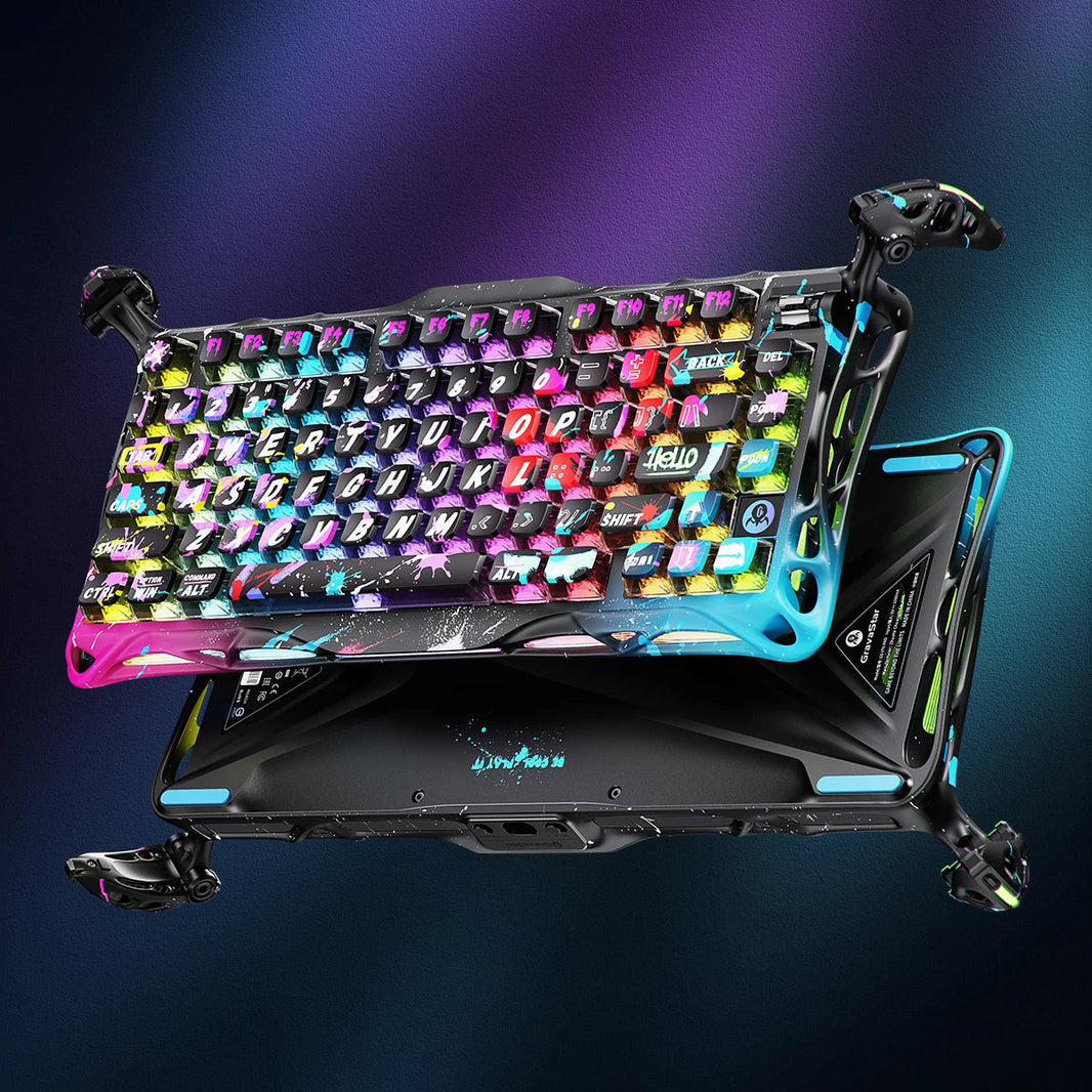 Gravastar Mercury V75 Pro Special Edition - Neon Graffiti - EdgeFollow