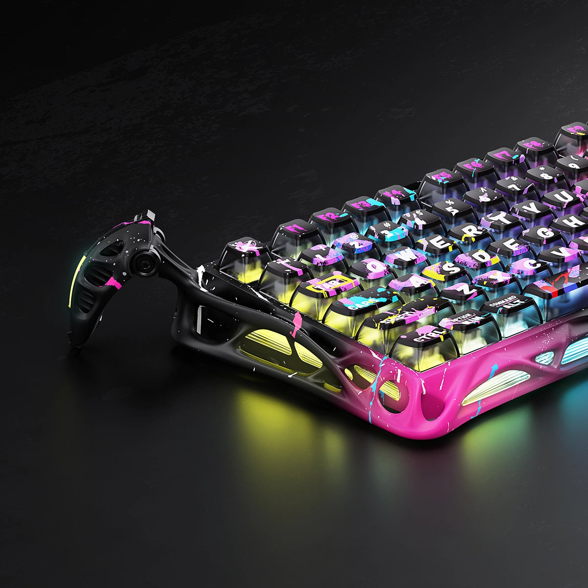 Gravastar Mercury V75 Pro Special Edition - Neon Graffiti - EdgeFollow