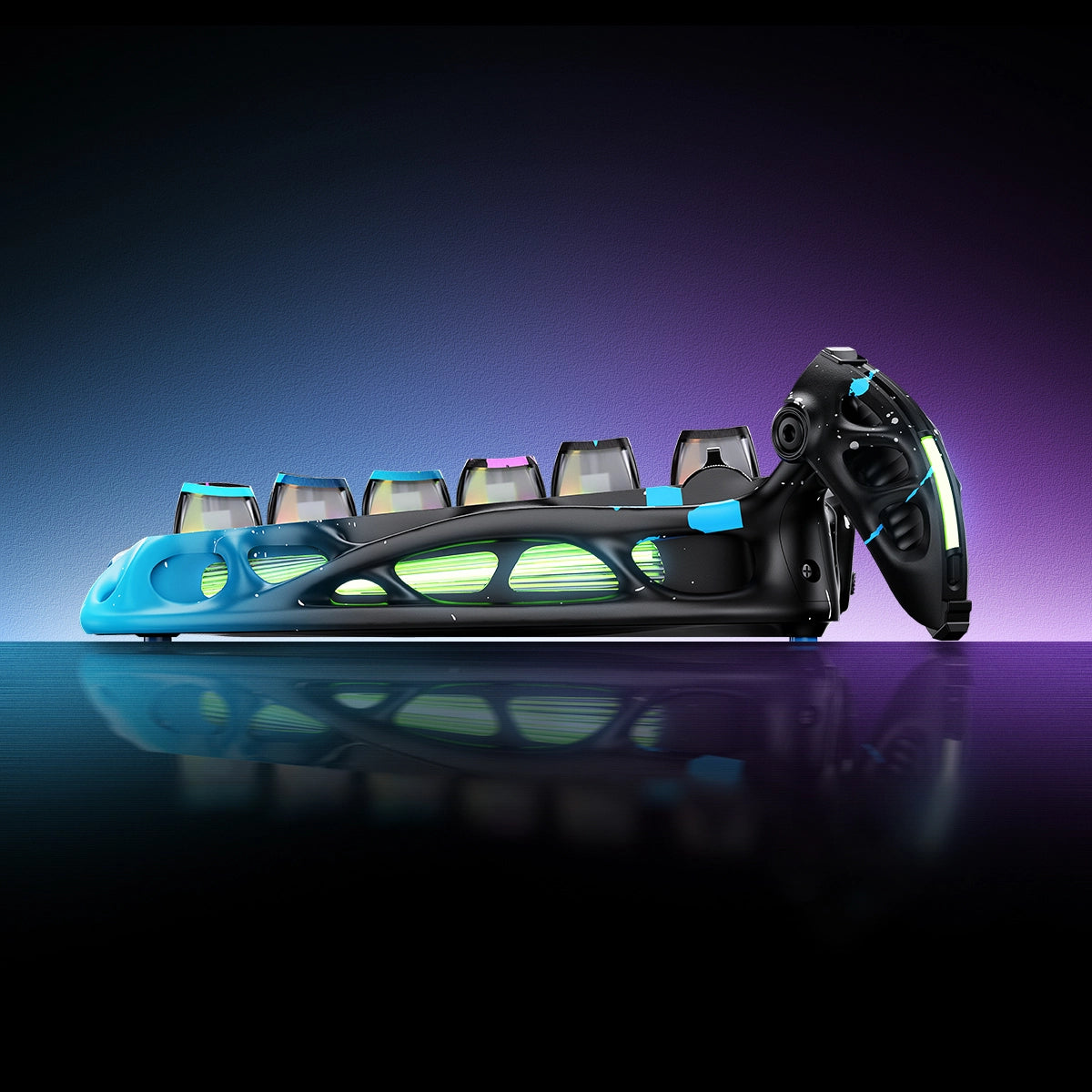 Gravastar Mercury V75 Pro Special Edition - Neon Graffiti - EdgeFollow