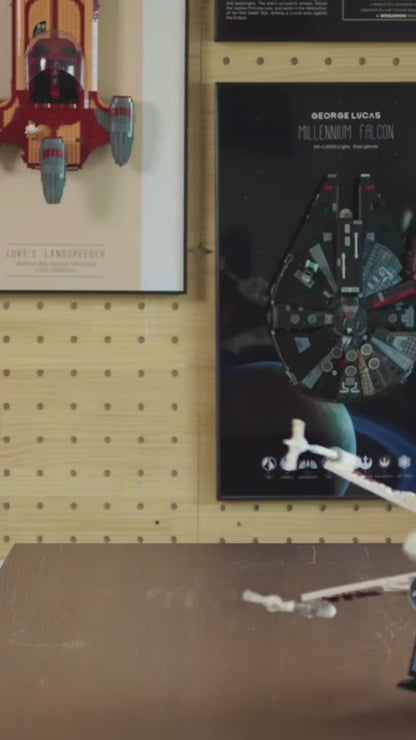 Wall Display Frame for LEGO® 75355 Star Wars™ X-Wing Starfighter™