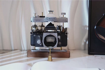 Disassembled Film Camera | Vintage Camera | Mechanical Film Camera | Camera Teardown | Camera Art Decor | Photographer Gifts