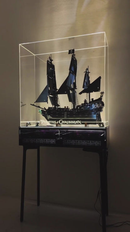 LED Display Case For LEGO 10365 Captain Jack