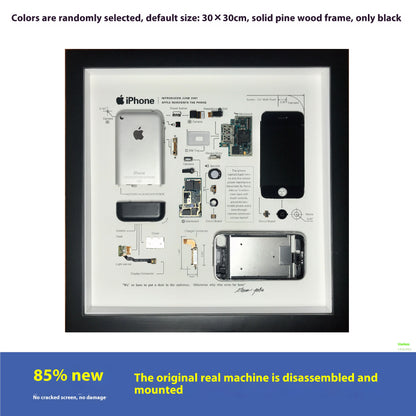 Disassembled iPhone Art With Frame  Gift For Apple Fans - EdgeFollow